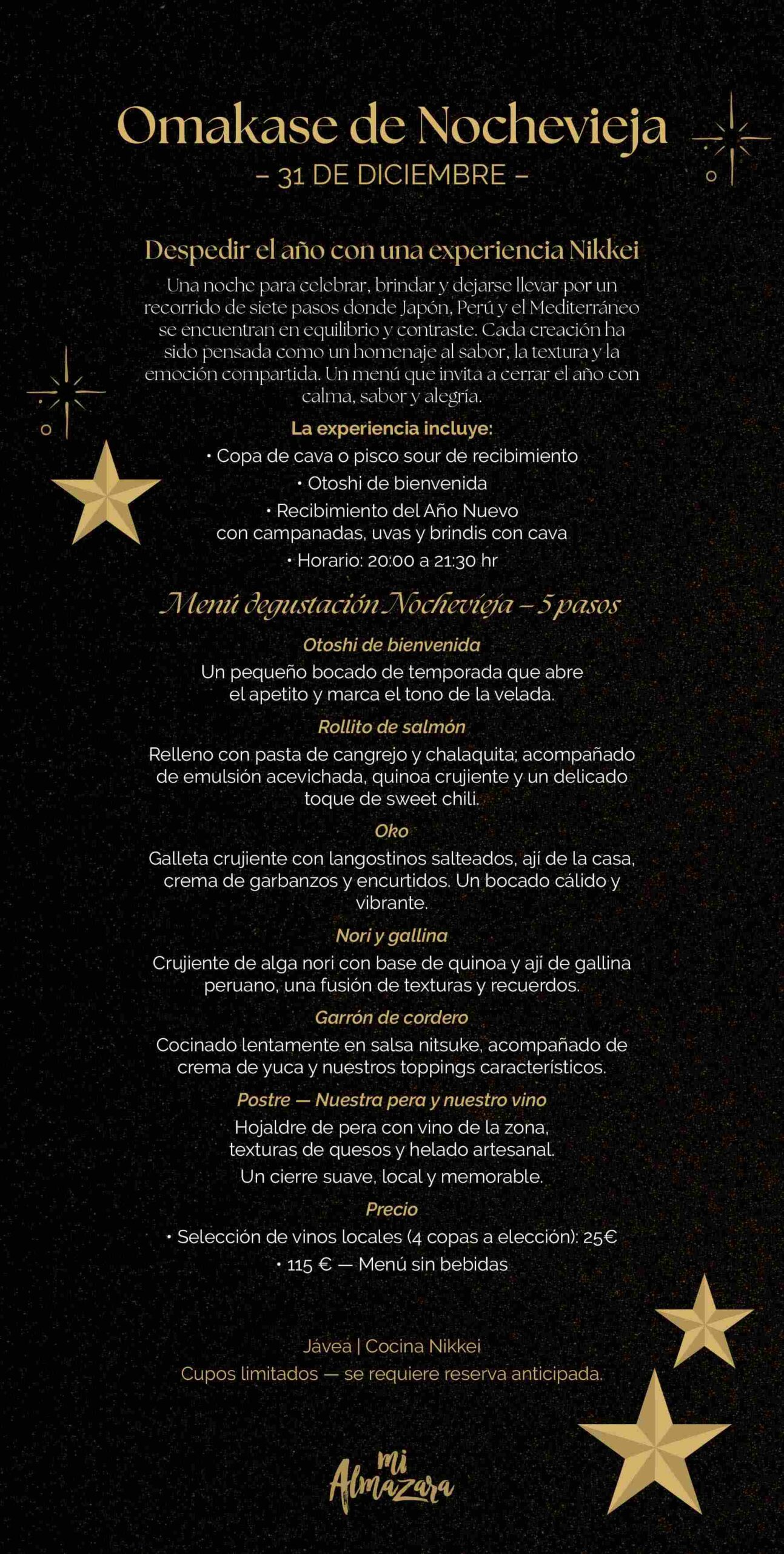 Omakase Nochevieja